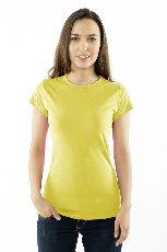 Женская футболка с коротким рукавом (кулирная гладь)