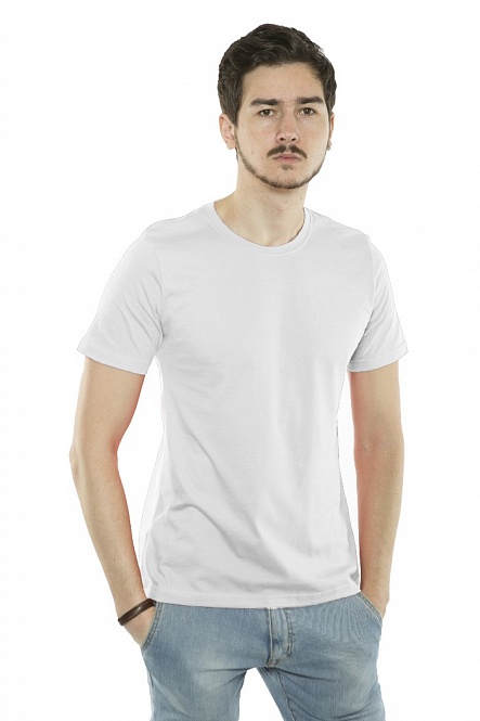 Мужская футболка с коротким рукавом с эластаном